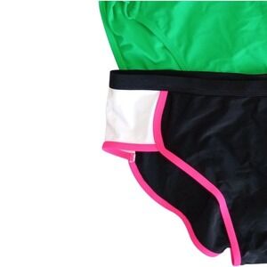 Shade & Shore Athletech Swim Bikini Bottoms Bundle Green Black Pink Womens 16 XL